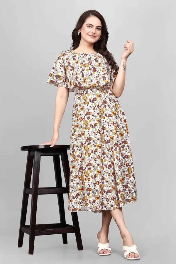 Yellow_Classic_Crepe_Mango_Floral_Fit_&_Flare_Wrap_Dress_For_Women