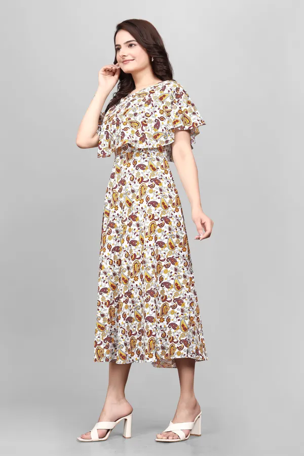 Yellow_Classic_Crepe_Mango_Floral_Fit_&_Flare_Wrap_Dress_For_Women