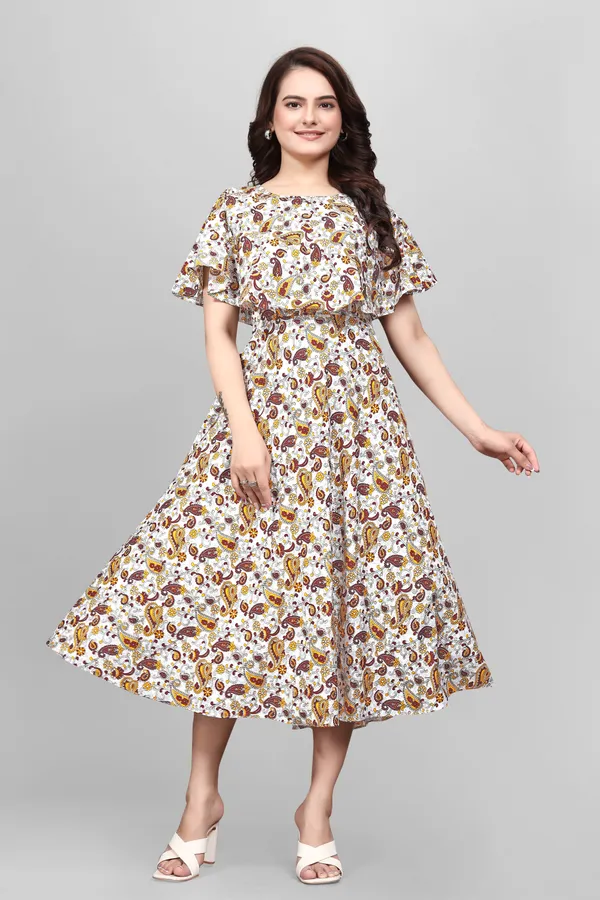 Yellow_Classic_Crepe_Mango_Floral_Fit_&_Flare_Wrap_Dress_For_Women
