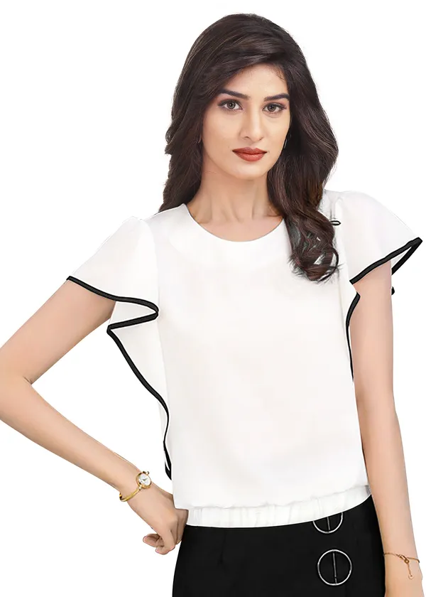 White_Womens_casual_top_for_causal_wear