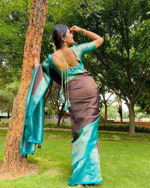 Woven_Kanjivaram_,_Banarasi_Jacquard_Saree