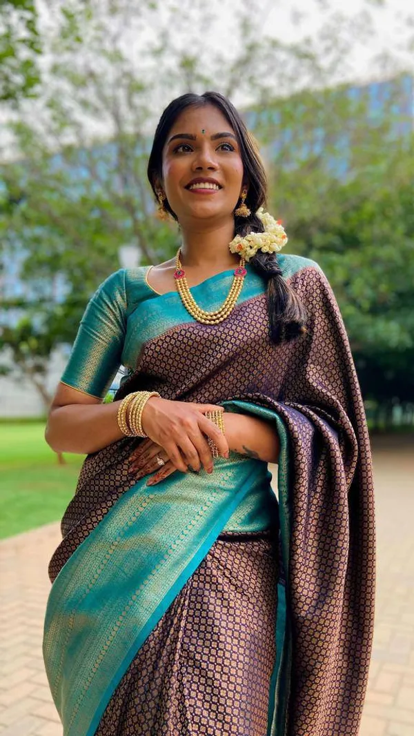 Woven_Kanjivaram_,_Banarasi_Jacquard_Saree