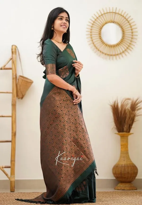 Woven_Kanjivaram_,_Banarasi_Jacquard_Saree