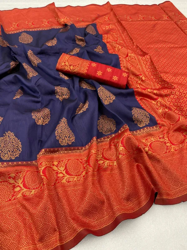 Woven_Kanjivaram_,_Banarasi_Jacquard_Saree