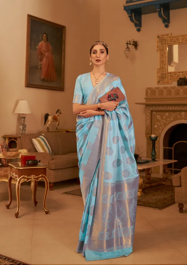 Woven_Kanjivaram_,_Banarasi_Jacquard_Saree