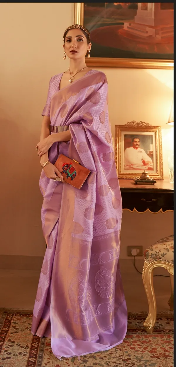 Woven_Kanjivaram_,_Banarasi_Jacquard_Saree