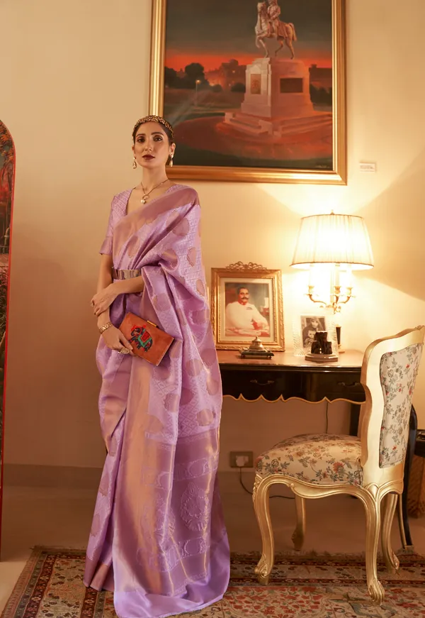 Woven_Kanjivaram_,_Banarasi_Jacquard_Saree