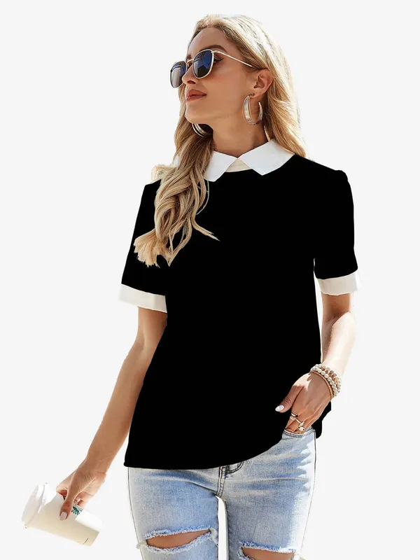 Black_Womens_casual_top_for_causal_wear