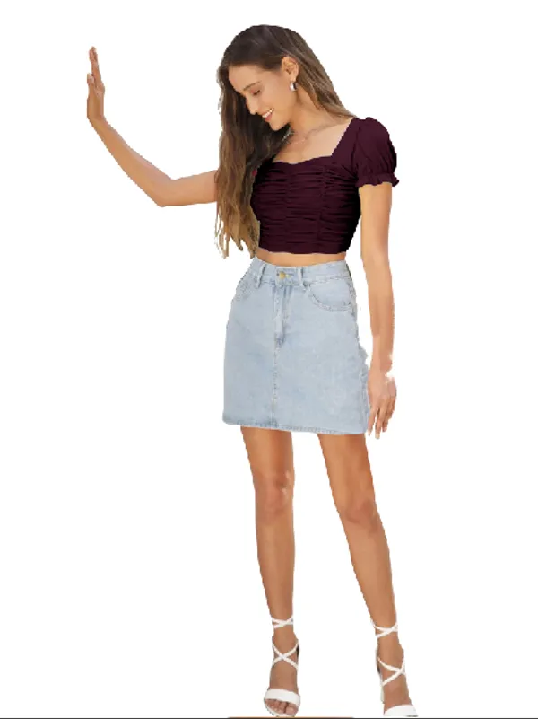Wine_Womens_casual_top_for_causal_wear