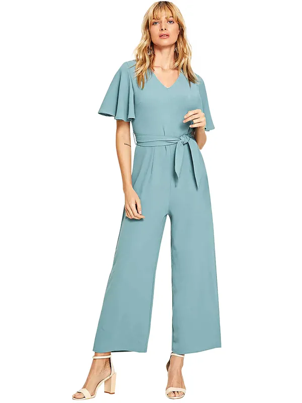 Pista_Stylish_and_____Trendy_Women's_Jumpsuit_in_Poly__Cotton_Blend_Cape_Sleeve