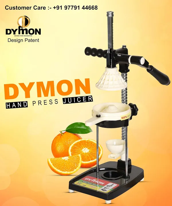 DYMON Dymon Italian Hand Press Manual Juicer With Food Grade Material,  Patened, Cold Press Technology (Us-1001) Price in India Buy DYMON Dymon 