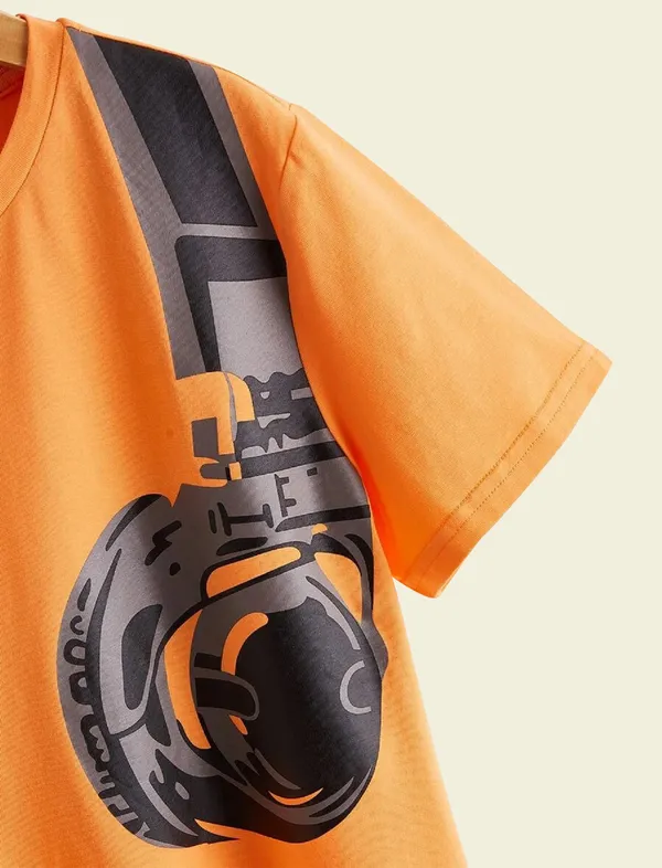 Olive_&_Orange_Pure_Cotton_Regular_Fit_Printed_T-Shirt_For_Boys