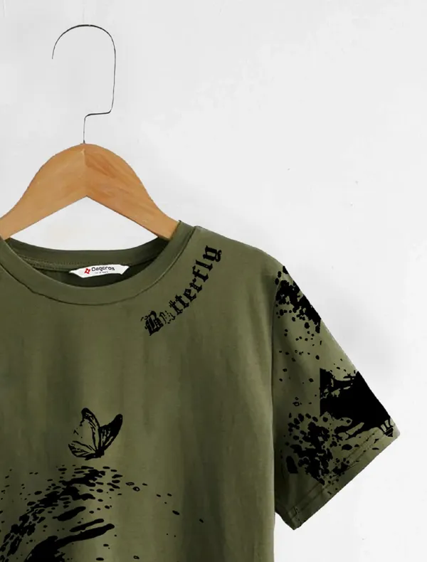 Olive_&_Orange_Pure_Cotton_Regular_Fit_Printed_T-Shirt_For_Boys