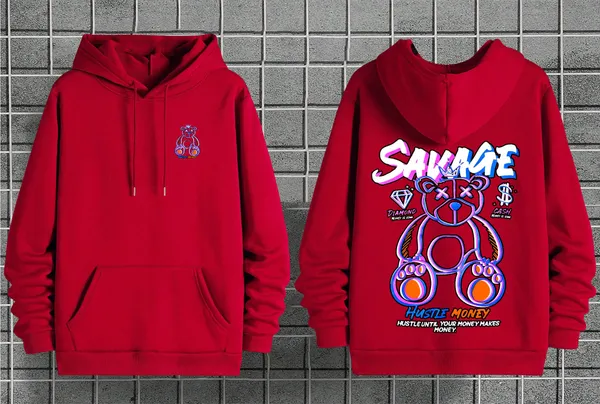 Red_Fleece_Printed_sweatshirt_for_Men