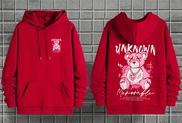 Red_Fleece_Printed_sweatshirt_for_Men