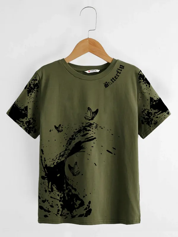 Olive_Pure_Cotton_Regular_Fit_Printed_T-Shirt_For_Boys