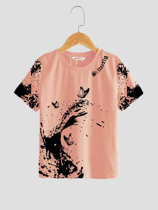 Pink_Pure_Cotton_Regular_Fit_Printed_T-Shirt_For_Boys