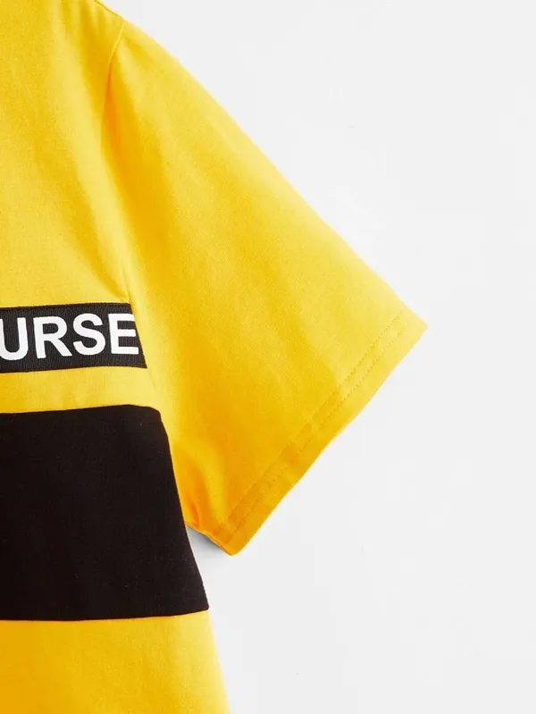 Yellow_Pure_Cotton_Regular_Fit_Typography_T-Shirt_For_Boys