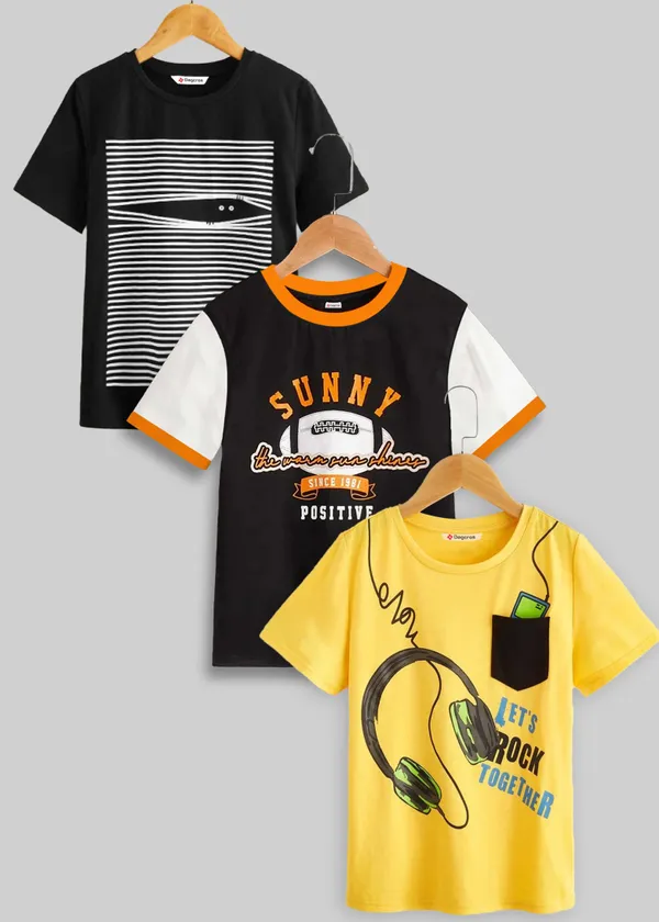 Black_&_Yellow_Pure_Cotton_Regular_Fit_Typography_T-Shirt_For_Boys