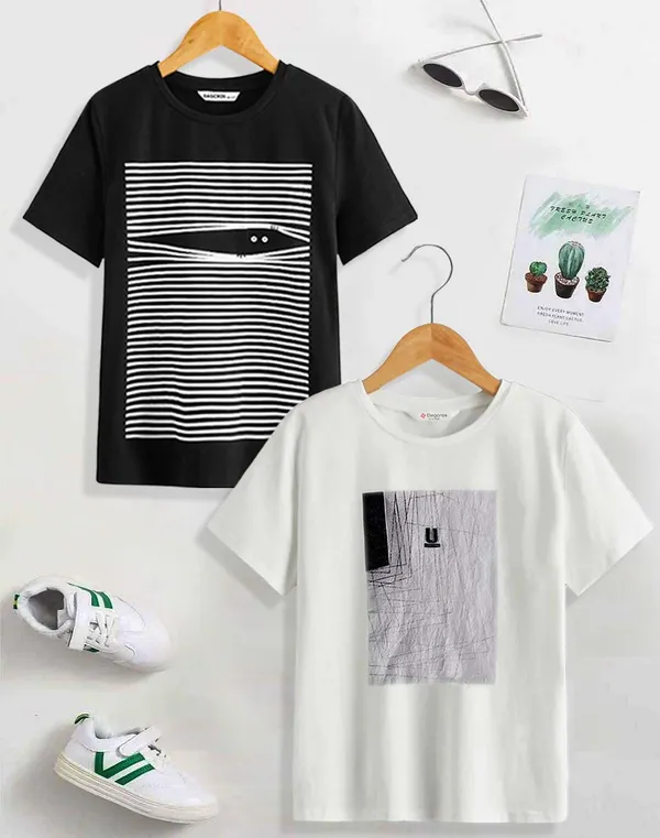 Black_&_White_Pure_Cotton_Regular_Fit_Printed_T-Shirt_For_Boys