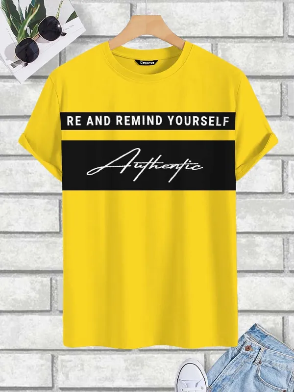 Yellow_Pure_Cotton_Printed_T-shirt_for_Men