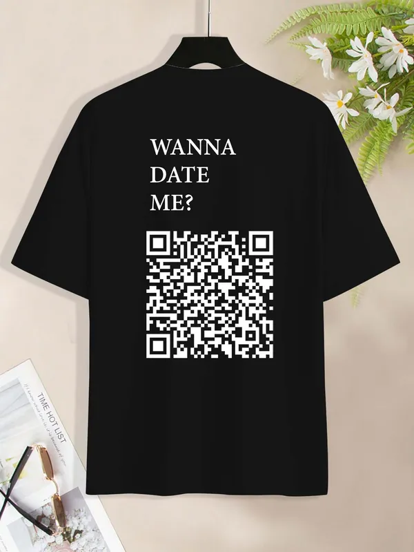 Date_Me?_Unisex_Oversized_T-Shirt_-240_GSM_Pure_Terry_Cotton_(Black)