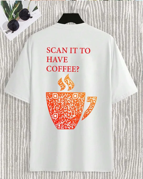 Scan_it_to_have_a_Coffee?_Unisex_Oversized_T-Shirt_240_GSM_Pure_Terry_Cotton