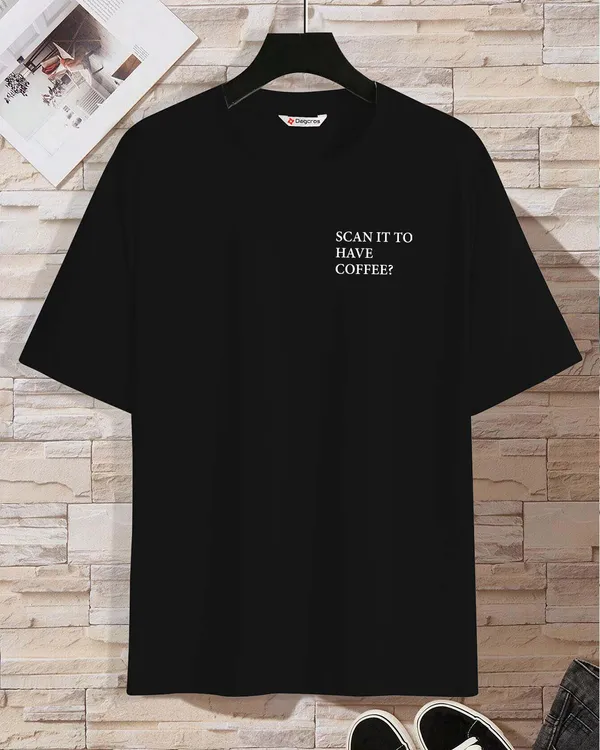Scan_it_to_have_a_Coffee?_Unisex_Oversized_T-Shirt_240_GSM_Pure_Terry_Cotton