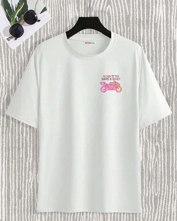 Scan_it_to_have_a_ride?_Unisex_Oversized_T-Shirt_240_GSM_Pure_Terry_Cotton