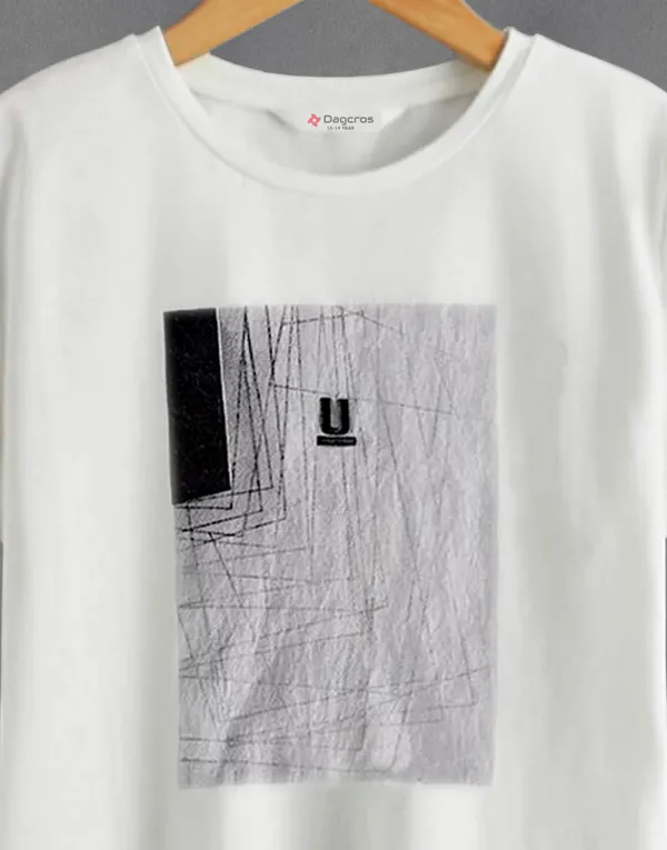 Olive_&_White_Pure_Cotton_Regular_Fit_Printed_T-Shirt_For_Boys