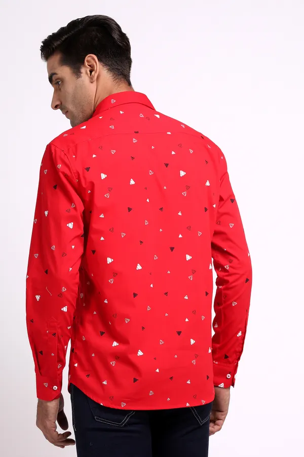 Red_Pure_Cotton_Printed_Shirt_for_Men