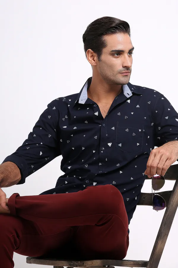 Dark_Blue_Pure_Cotton_Printed_Shirt_for_Men