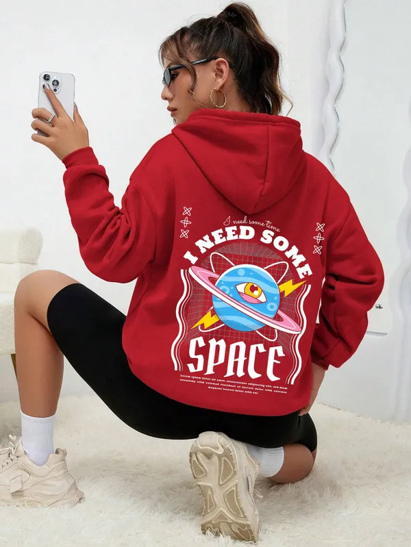 Red_Fleece_Printed_sweatshirt_for_Women