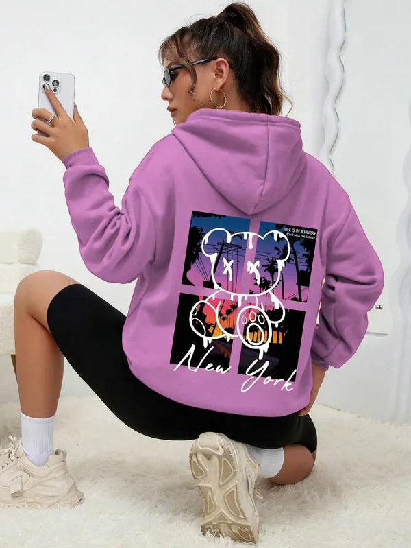 Purple_Fleece_Printed_sweatshirt_for_Women