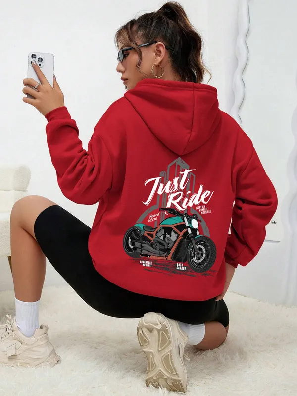 Red_Fleece_Printed_sweatshirt_for_Women