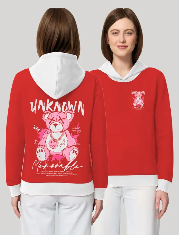 Red_Fleece_Printed_sweatshirt_for_Women