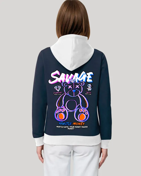 Dark_Blue_Fleece_Printed_sweatshirt_for_Women