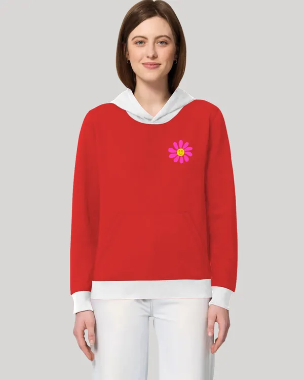 Red_Fleece_Printed_sweatshirt_for_Women