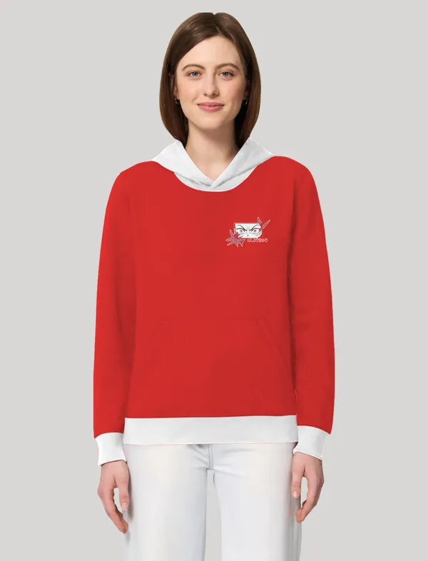Red_Fleece_Printed_sweatshirt_for_Women