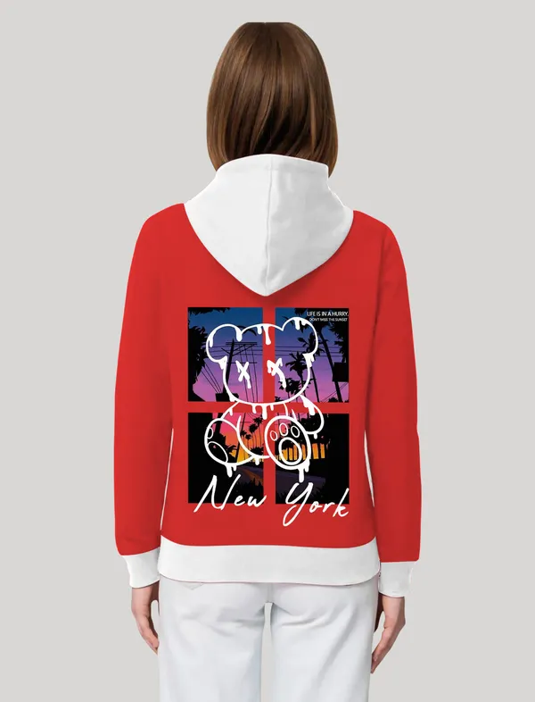 Red_Fleece_Printed_sweatshirt_for_Women