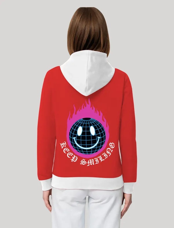 Red_Fleece_Printed_sweatshirt_for_Women