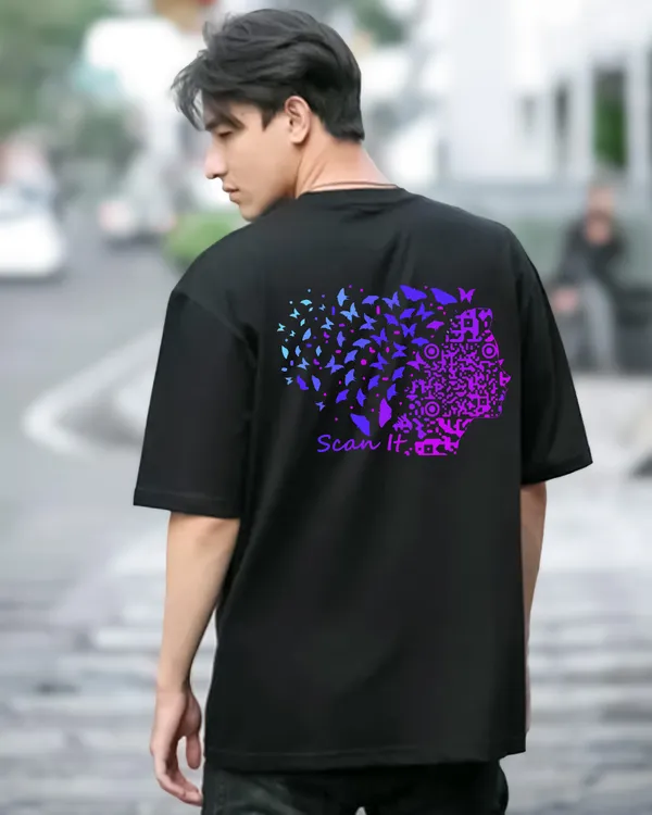 Let's_Catch_the_butterflies_Unisex_Oversized_T-Shirt_240_GSM_Pure_Terry_Cotton