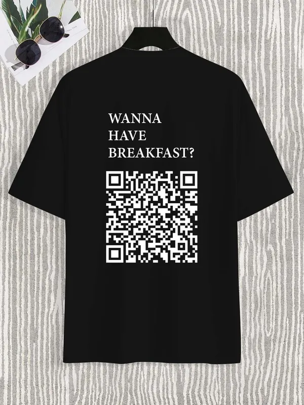 wanna_have_breakfast?_Unisex_Oversized_T-Shirt_-240_GSM_Pure_Terry_Cotton_(Black)