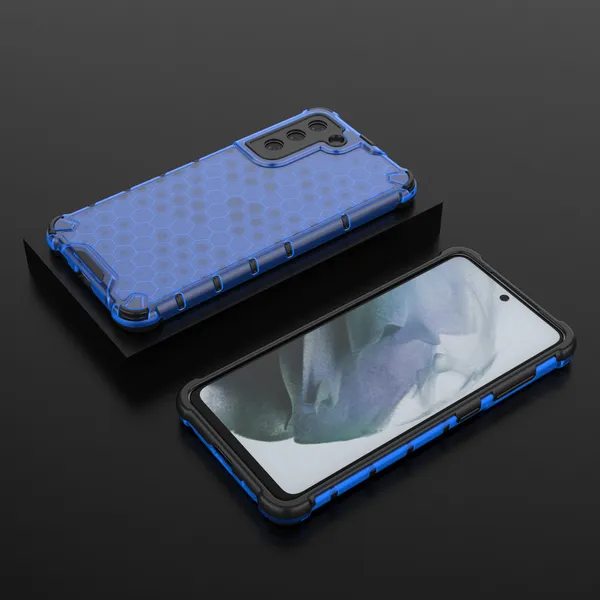 Blue__Back_Cover_for_Samsung_Galaxy_S21_FE_Samsung_Galaxy_S21_FE_5G__Grip_Case