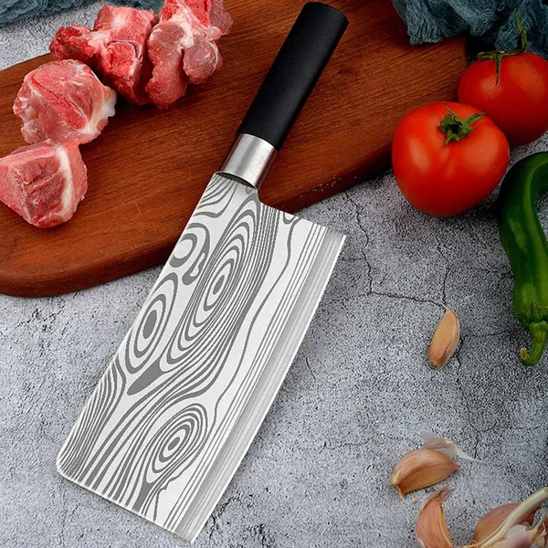 Pack_of_1,_Carbon_Steel_Knife_Set_1_Pcs_Professional_Chef's_Knife_Set_Kitchen_Stainless_Steel_Damascus_Pattern