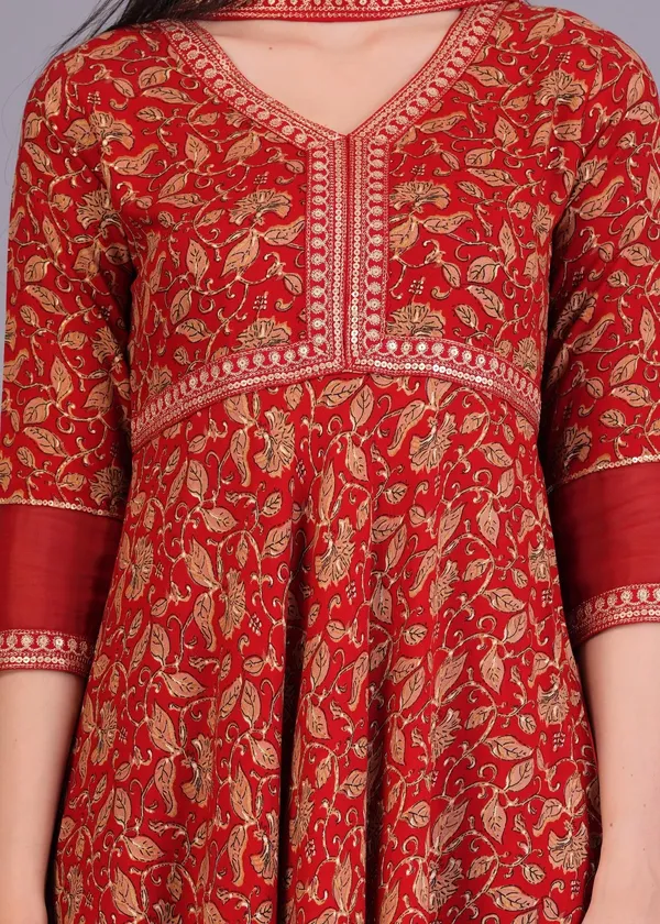 Red_&_Gold_Wedding_Wear_Embellished_Anarkali_Kurta