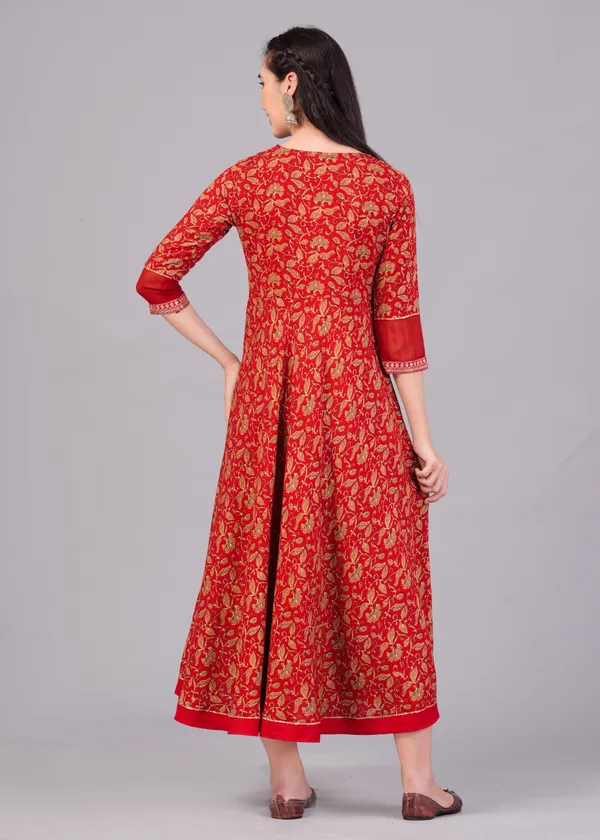 Red_&_Gold_Wedding_Wear_Embellished_Anarkali_Kurta