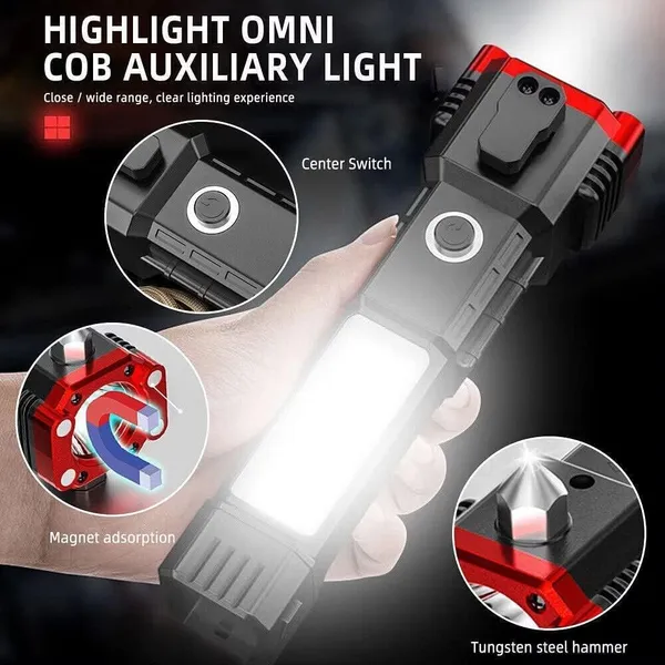 Multi_Orch_Light_Led_3W_Torch_Light_|_Rechargeable_Torch_Flashlight_|_Long_Distance_Beam_Range