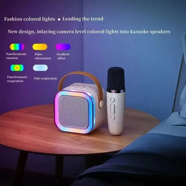 Bluetooth_Speaker_with_Karaoke_Mic_System|_for_Home_Singing_Magic_Ai_Voice_Changer_Portable_Mini_Wireless_Speaker