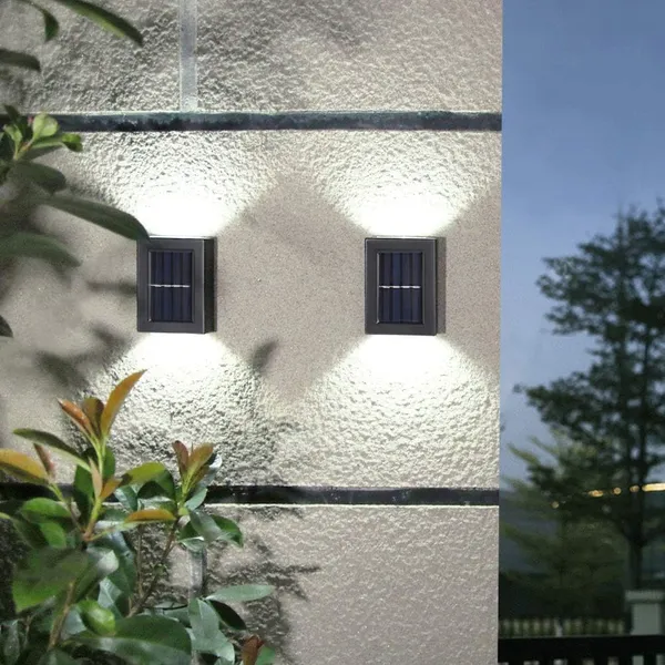 Pack_of_2_Solar_Wall_Light_Garden_Lamp_|_LED_Outdoor_Waterproof_Up_Down_Lantern_|_Wireless_Warm_Light_Yard_Garage_Pools_Deck